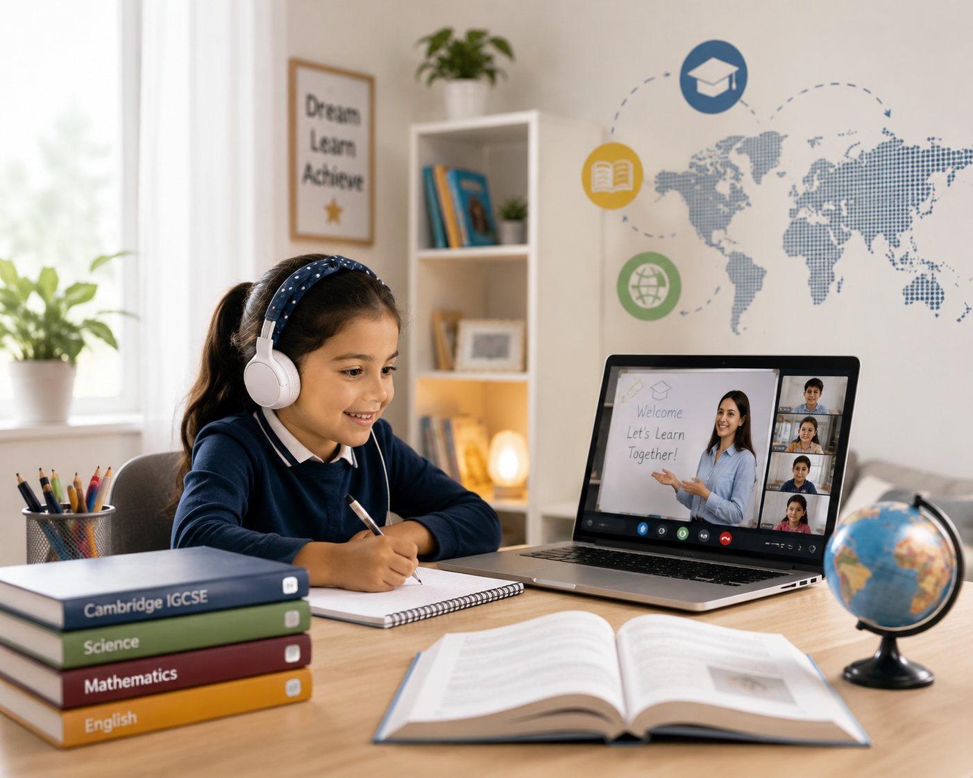 Virtual Online School for Pre-School to IGCSE students